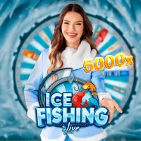 ice fishing live game logo