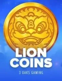 lion coins game logo