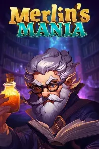 merlins mania game logo